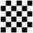 Metro Black & White Quad Checkerboard FTCM2QCGBW