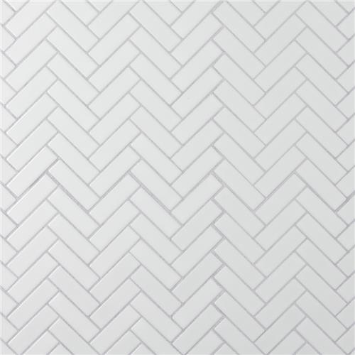 Metro White FTCMBHBGW Glossy Porcelain