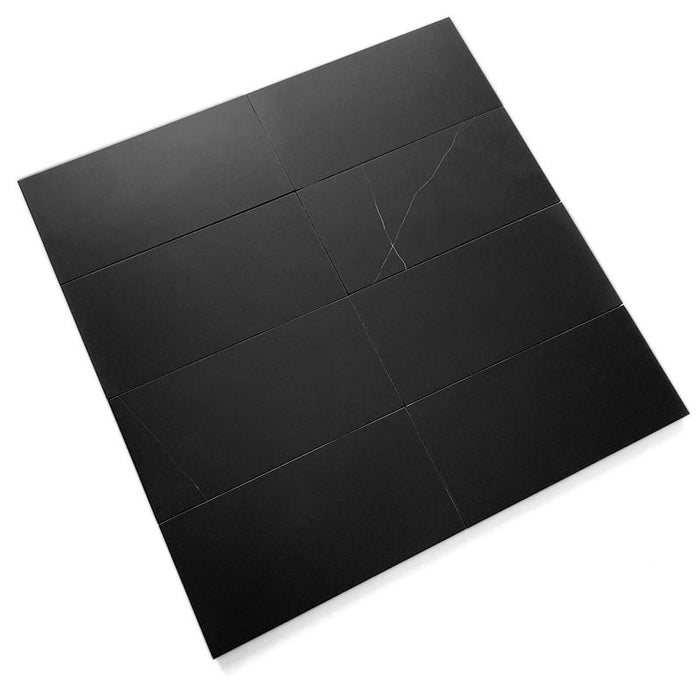 Field Tile And Moldings Eastern Black Nero FTX-36H Honed