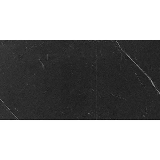 Full Tile Sample - Eastern Black Nero Marble Tile - Honed