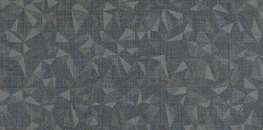 Fabric Art Modern Kaleidoscope Midnight Steel Prism MK73