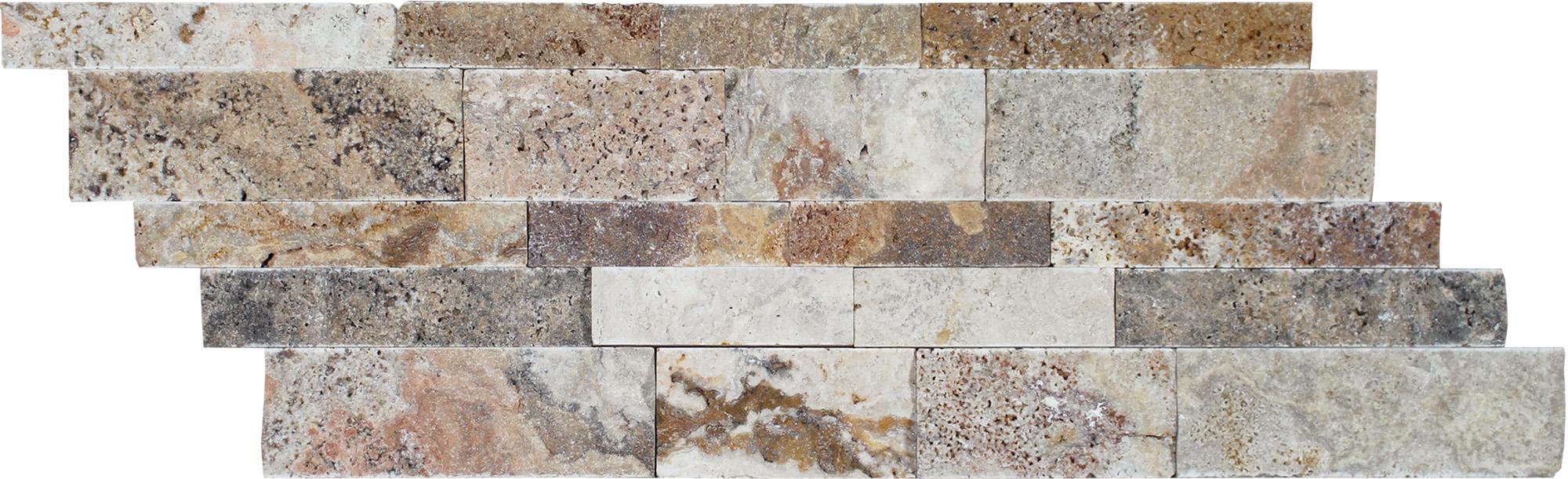 Full Ledger Sample - Aquatica Fantastico Natural Stone Ledgestone - 7" x 19.75" Textured