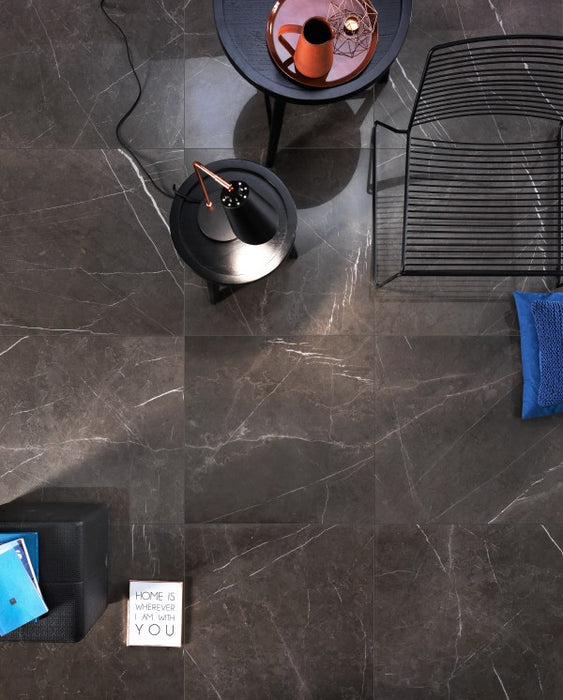 Polished Dreaming Pietra Gray Porcelain Tile