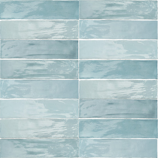 Arizona Tile Flash Light Blue Glazed Ceramic Tile | Lowest Price