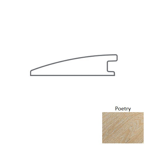 Shaw Expressions 01071 Poetry UV Aluminum Oxide Flush Reducer — Stone