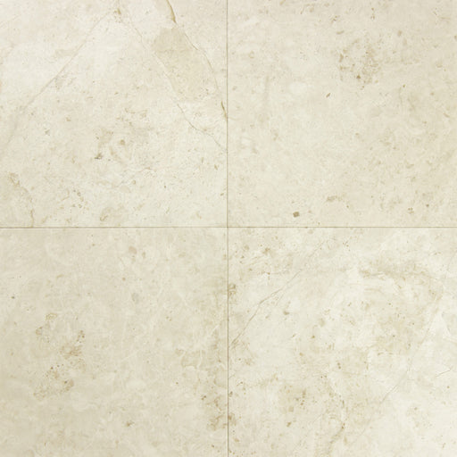 Full Tile Sample - French Vanilla Marble Tile - 12" x 12" x 3/8" Polished
