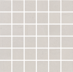 Full Sheet Sample - Adrock Frost Porcelain Mosaic - 2" x 2" Matte