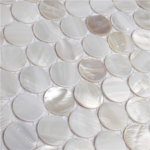 Conchella White GFNCMPW Glossy Shellstone