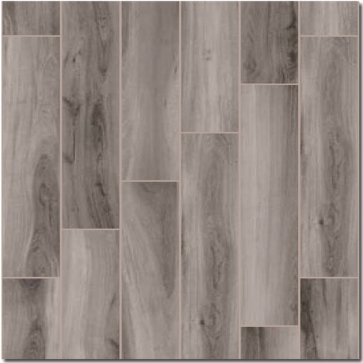 Gardenia Gray Natural Porcelain Tile - 8" x 48" x 3/8"