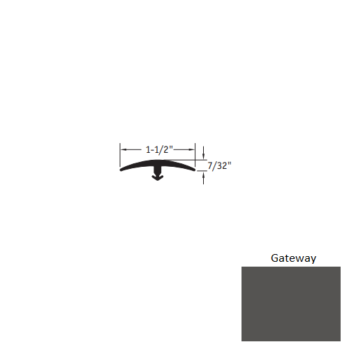 Tarkett Johnsonite TA4 Gateway PVC T Molding | Lowest Price — Stone ...
