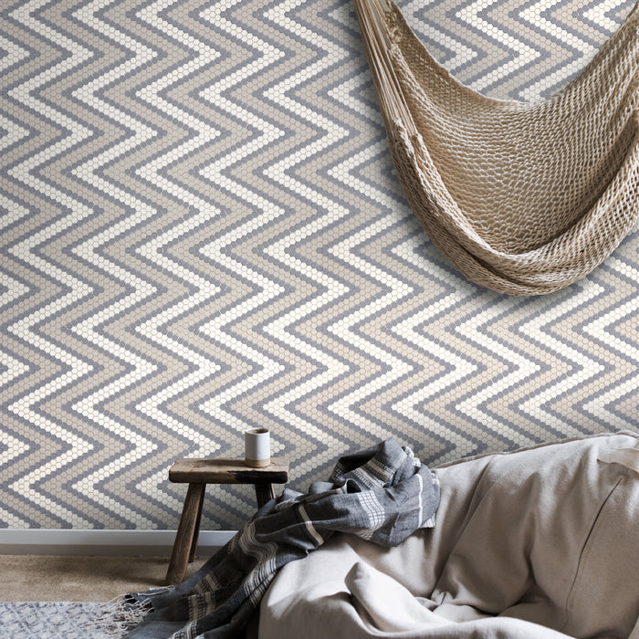Geometro Amiens Country Recycled Glass Matte  - Geometric