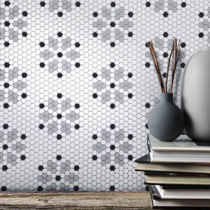 Geometro Bayeux Classic Recycled Glass Matte  - Flower