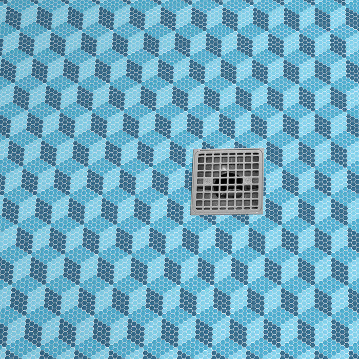 Geometro Bordeaux Coastal Recycled Glass Matte  - Cube