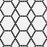 Geometro Tulle Classic Matte Recycled Glass Mosaic - Hexagon