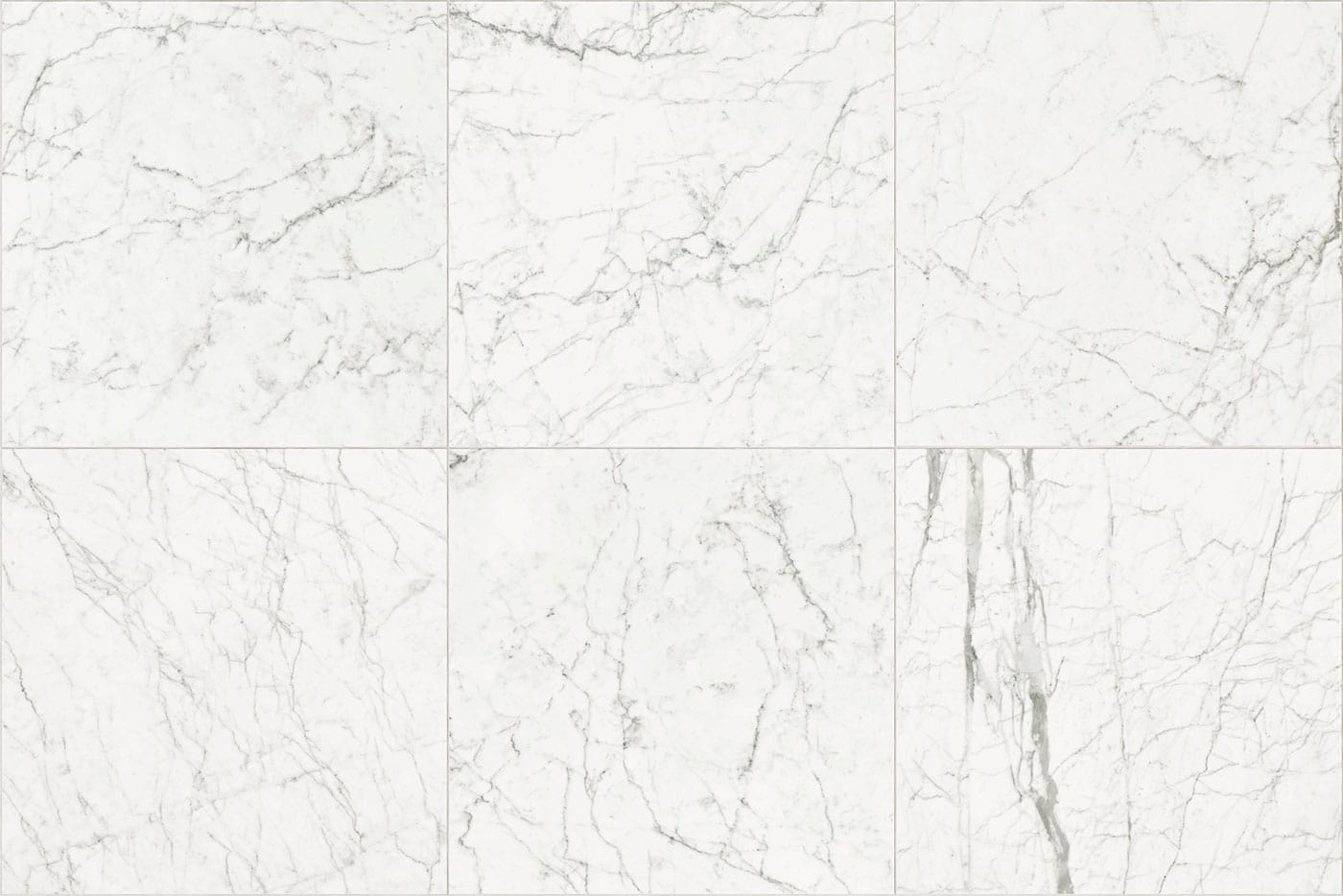 Full Tile Sample - Antique Marble of Cerim Ghost Porcelain Tile - 12" x 24" Natural