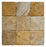 Full Tile Sample - Golden Sienna Travertine Tile - 6" x 6" x 3/8" Tumbled