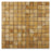 Golden Sienna Travertine Tumbled Mosaic - 2" x 2"