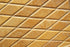 Golden Sienna Travertine Mosaic - 3" x 6" Beveled Diamond Unfilled & Honed