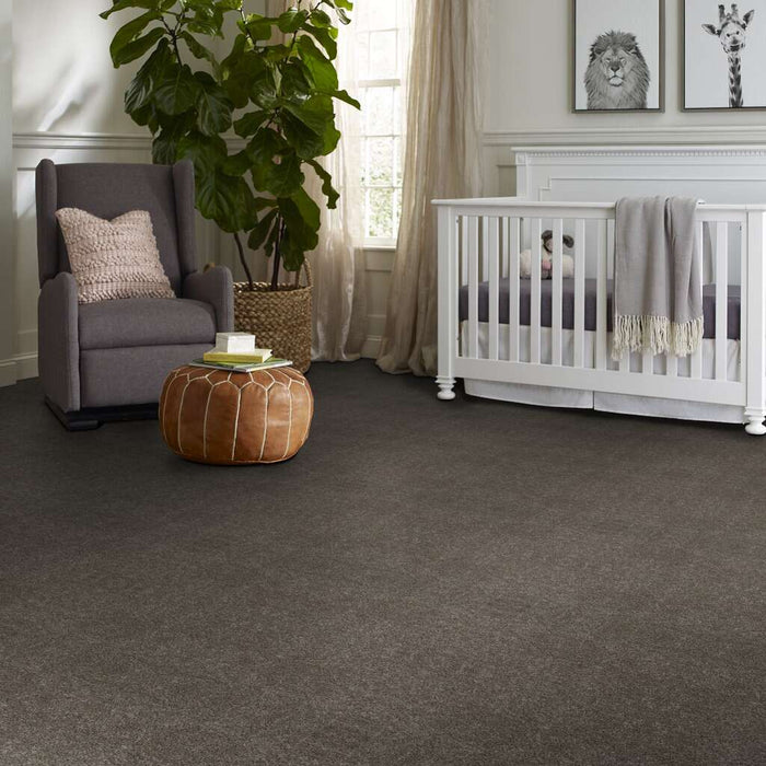 Simply The Best All Over It II Granite Dust 00511 Textured Polyester