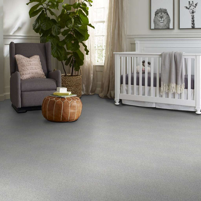 Foundations Take The Floor Twist Blue Gray Owl 00538 Twist Nylon