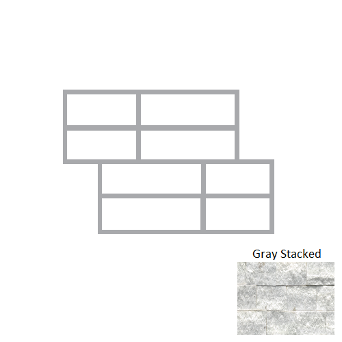 Structure Gray Stacked B76STRUGR0624STKC