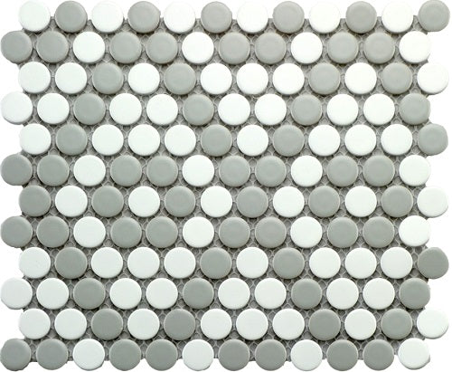 CC Mosaics Gray & White UFCCGRW-12MT