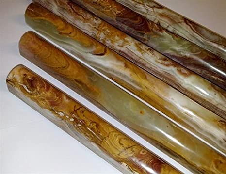 Green Onyx 3/4" x 12" Polished Bullnose Liner