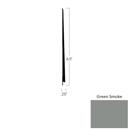 Johnsonite Green Smoke TDC-VM4-6 1/2X75