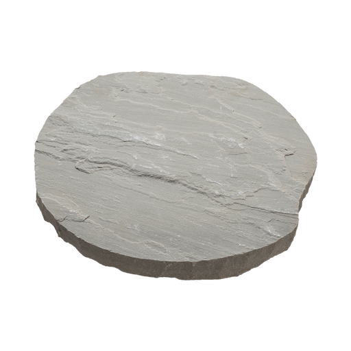 Grey Mist Irregular Natural Cleft Sandstone Stepping Stone - Random Sizes x +/- 1 1/4"