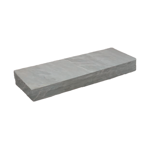 Grey Mist Natural Cleft Sandstone Step - 16" x 48" x +/- 6"