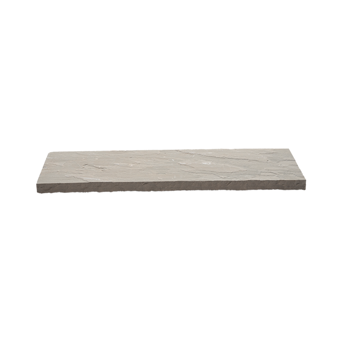 Grey Mist Natural Cleft Sandstone Tread - 12" x 48" x +/- 2"