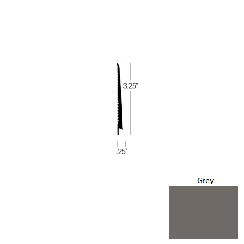 Johnsonite Grey TDC-48-3 1/4X75