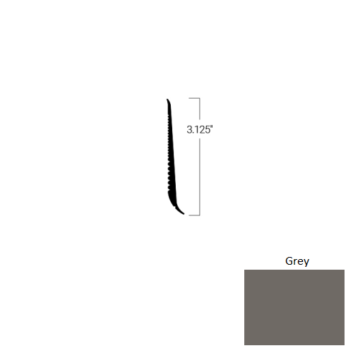 Johnsonite Grey TDCR-48-3 1/8X75