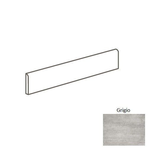 Verde1999 Stark Grigio Porcelain Liner - Matte