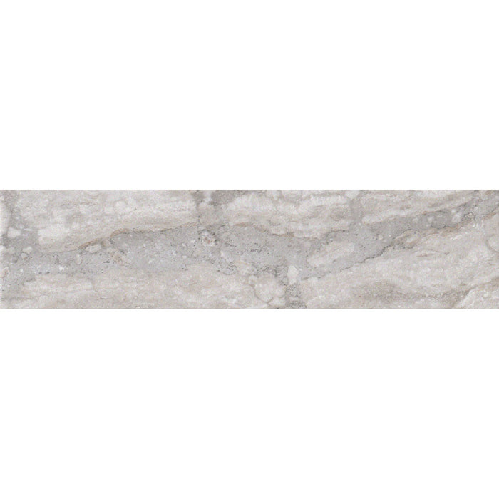 Alzatina grigio antracite effetto pietra L 246 cm x H 2.6 cm