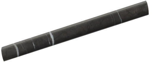 Pietra Gray Marble Liner - 3/4" x 12" Bullnose Polished