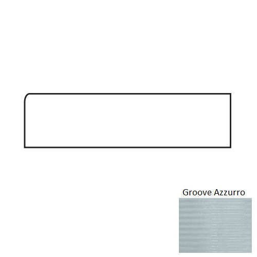 Glassalike Groove Azzurro VERGLASGRAZZWB