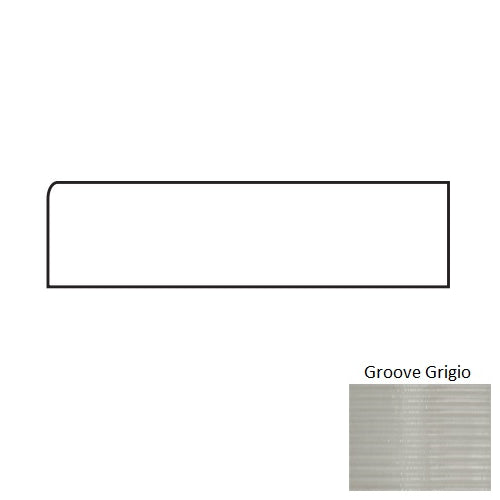 Glassalike Groove Grigio VERGLASGRGRWB