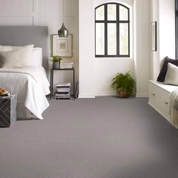 Caress By Shaw Serene Key Grounded Grey Pattern 00536