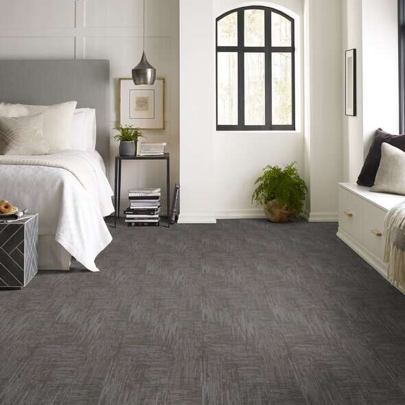 Caress By Shaw Insightful Journey Grounded Grey Pattern 00536