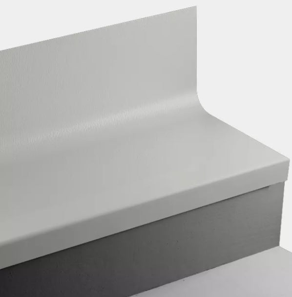 Tarkett Johnsonite Mystify Angle Fit Stair Tread with Riser — Stone ...