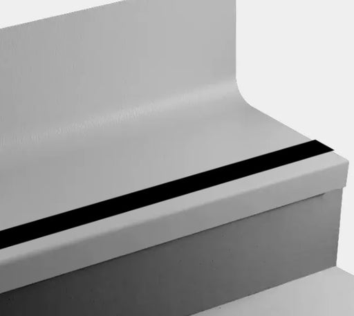 Johnsonite Pewter VIHNTRS-38-8-SQ