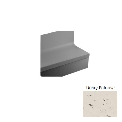 Dusty Riser Tarkett Johnsonite Dusty Palouse Angle Fit Speckled Stair Tread with ...
