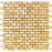 Honey Onyx Mosaic - 5/8" x 1 1/4" Baby Brick Polished
