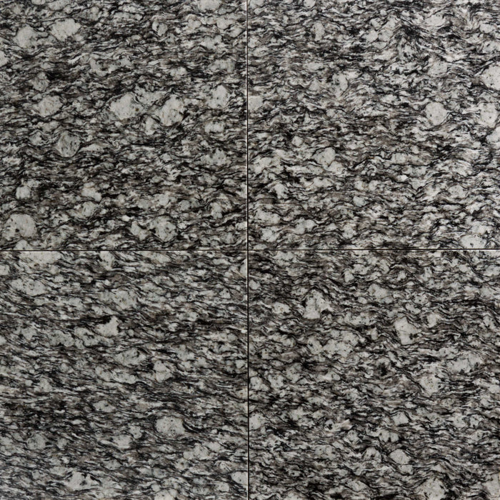 Yin Yang Wave Granite Tile - 12" x 12" x 3/8" Polished