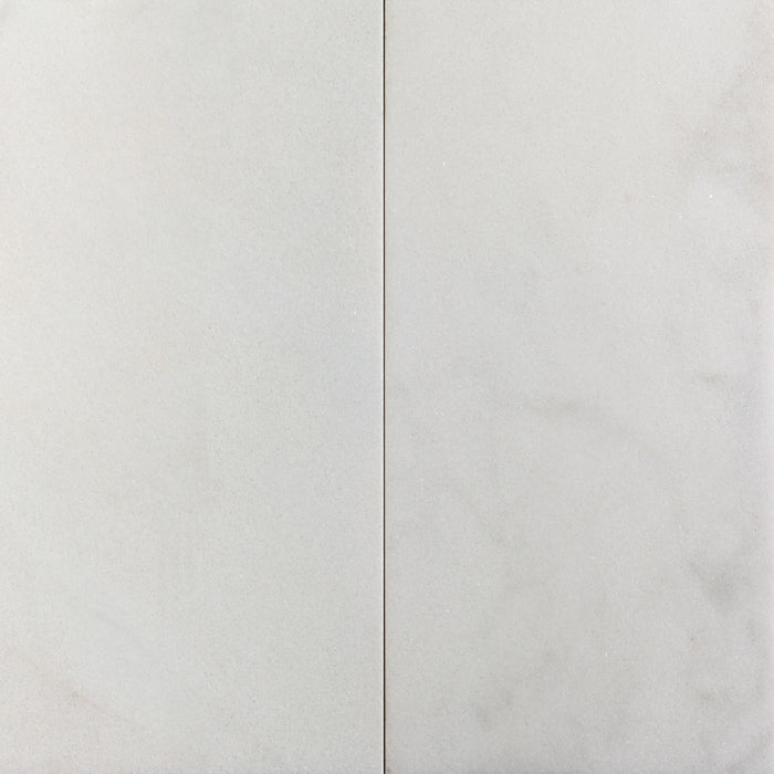 Treviluci White Marble Tile - 12" x 24" x 3/8" Polished