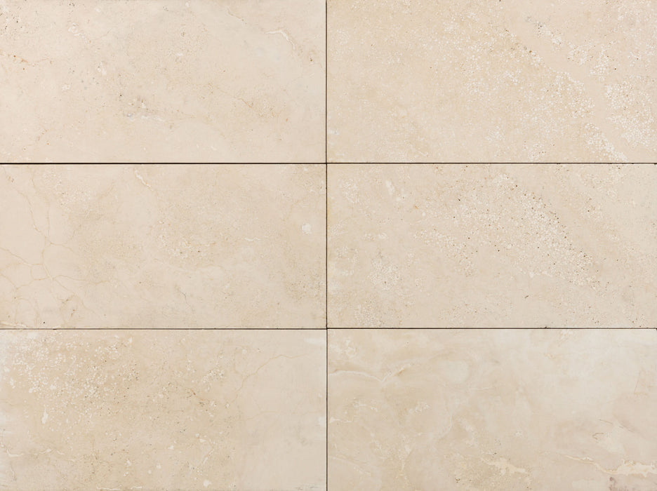 Diloreto Premio Travertine Tile - 9" x 18" x 1/2" Filled & Honed