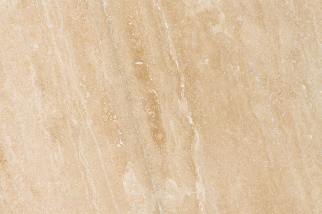 Light Beige Vein Cut Filled & Honed Travertine Tile