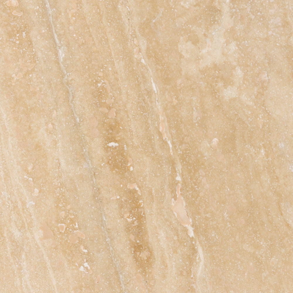 Light Beige Vein Cut Travertine Tile - Filled & Honed