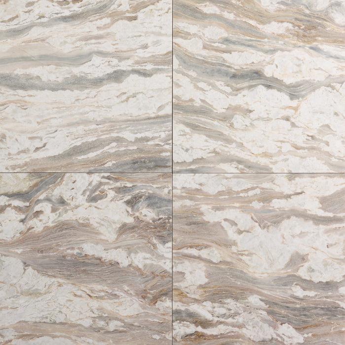 Limani Novo Marble Tile - 18" x 18" x 3/4" Polished